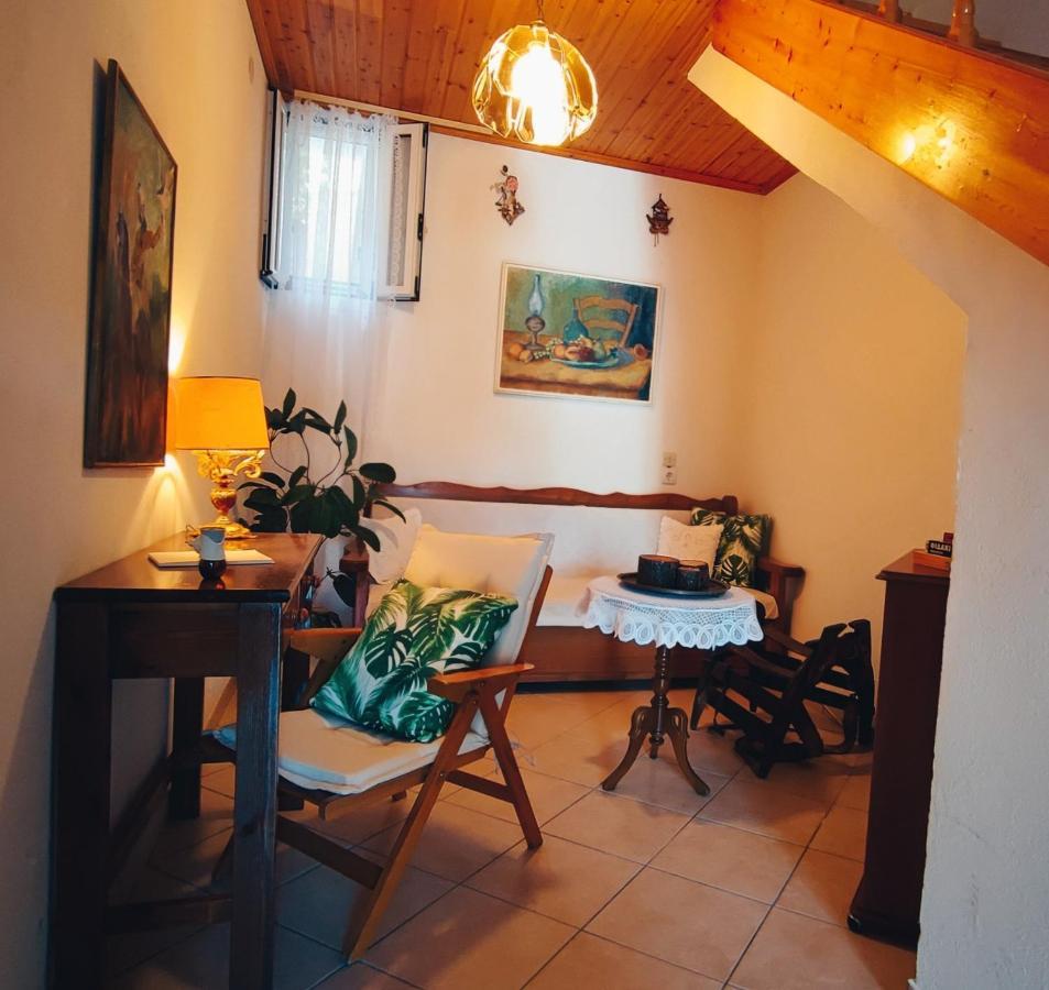 Retro Wooden House Gaios Exterior photo